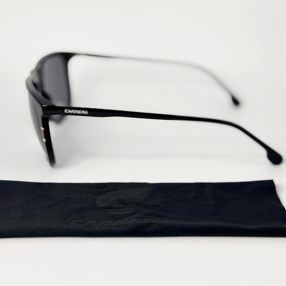 🕶️ Carrera Signature | Black Square Flat-Top Sunglasses - NEW - Picture 4 of 7